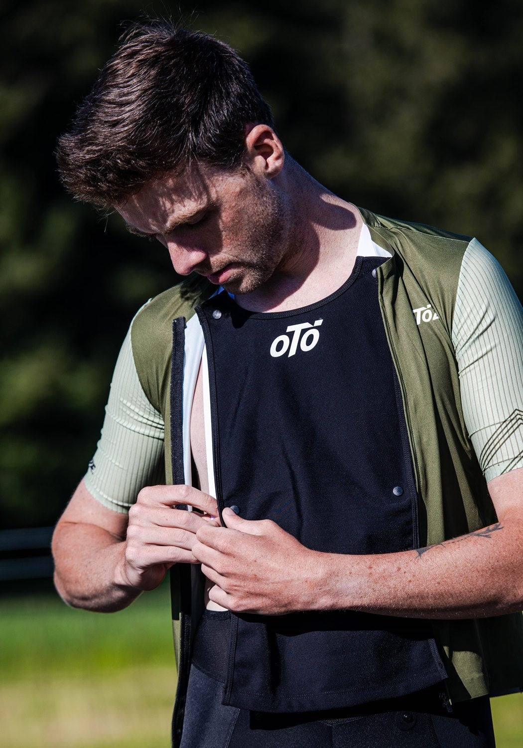 AeroLink™ Jersey - Brown/Olive