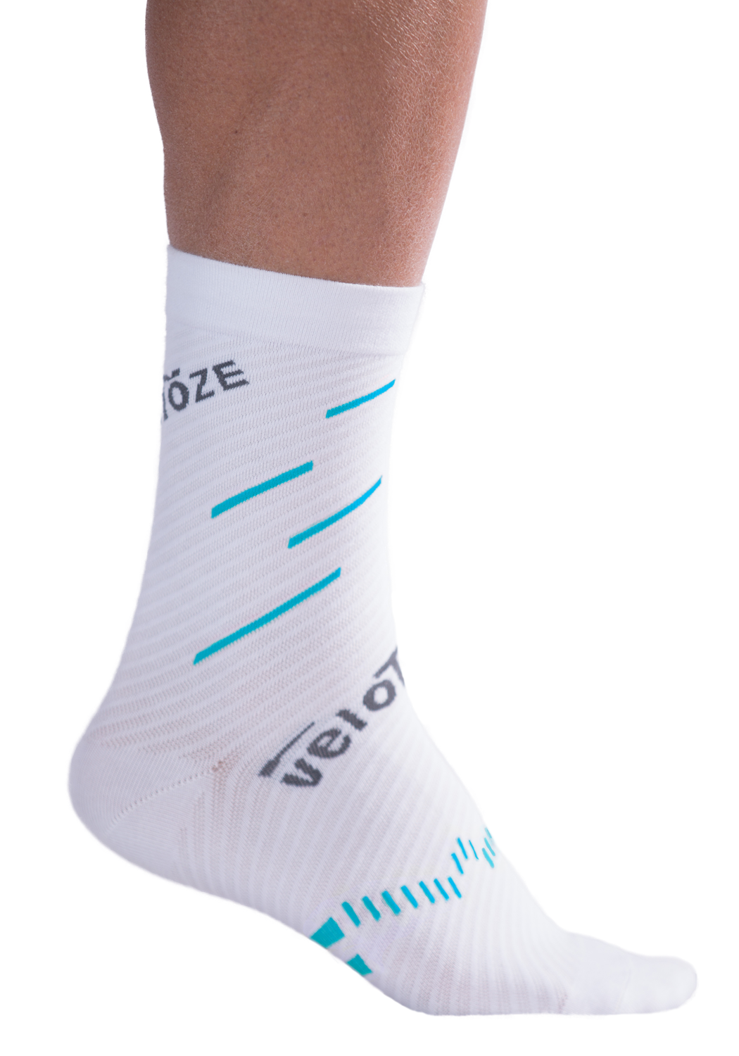 veloToze Cycling Sock - Active Compression with Coolmax